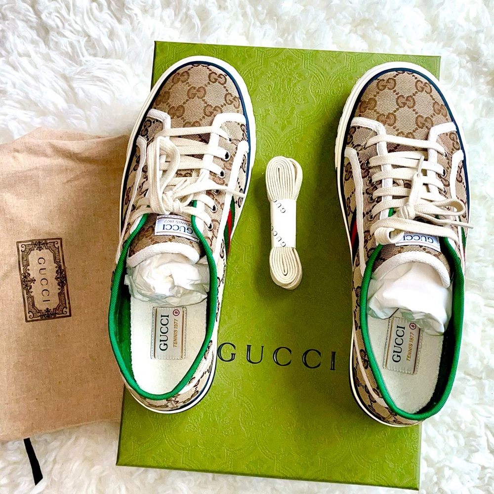 GUCCI GG Tennis 1977 New Ace Sneakers
